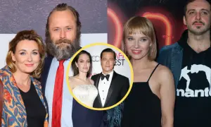 Prawdziwe powody posłania dzieci celebrytów do szkół za granicę? Na zdjęciu Angelina Jolie i Brad Pitt, a obok polskie gwiazdy.