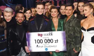 Uczestnicy Top Model świętują finał. Patryk Grudowicz wygrywa 100 000 zł.