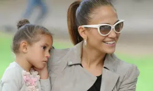 Jennifer Lopez z córką, Emme. To pokazuje, czy J.Lo ma dzieci.