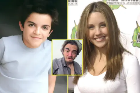 Największe skandale z udziałem dorosłych dzieci znanych muzyków: młody Jake T. Austin, Amanda Bynes i mężczyzna w okropnym stanie.