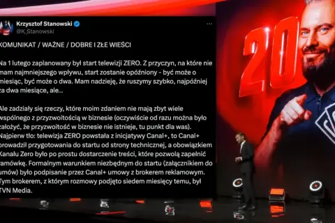 Krzysztof Stanowski ujawnia, kto stoi za nowym tajemniczym projektem największych gwiazd polskiego yt. Telewizja ZERO opóźniona.