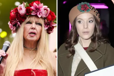 Dwie polskie artystki: Maryla Rodowicz w wianku z kwiatów i Margaret w beretce. Czy najpopularniejsza polska piosenkarka ma szlacheckie pochodzenie?