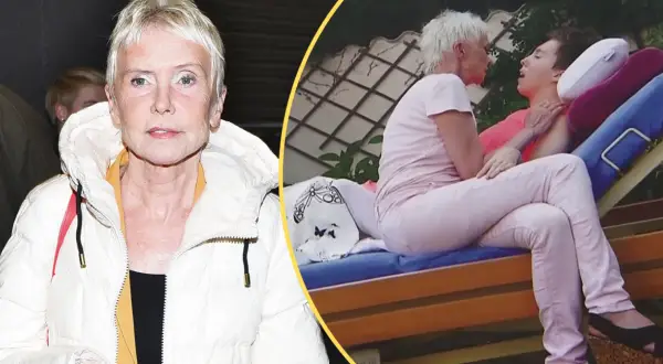 Ewa Błaszczyk z synem, który jest niepełnosprawny. Aktorka opiekuje się nim z miłością, mimo że córka Ewy Błaszczyk nie żyje.