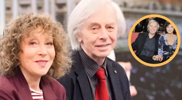 Alicja Majewska z mężem i dziećmi? Na zdjęciu wokalistka z Jerzym Połomskim. W okręgu para, ale czy to jej rodzina?