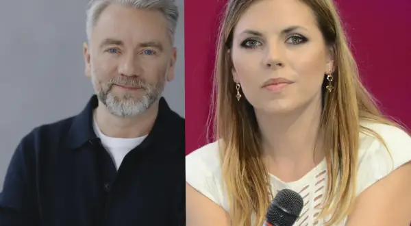 Kuba Badach i jego pierwsza żona, z którą dzielił scenę.