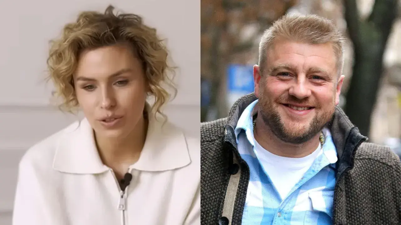 Kobieta z kręconymi włosami i mężczyzna z brodą, być może w kontekście rozstania Tomasza Jakubiak.