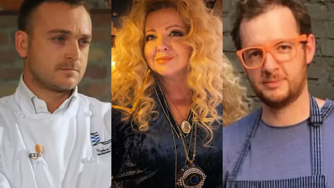 Mateusz Gessler i Magda Gessler to rodzina? Trzech znanych kucharzy na jednym zdjęciu.