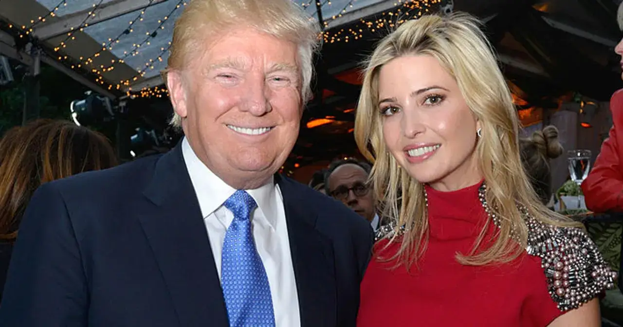 Donald i Ivanka Trump, przykład tego, kto finansuje luksusowe życie dorosłych dzieci polskich miliarderów.