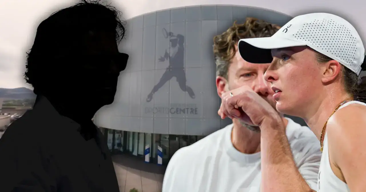 Trener rozmawia z Igą Świątek przed budynkiem Rafa Nadal Sports Centre. Czy Świątek ma chłopaka?