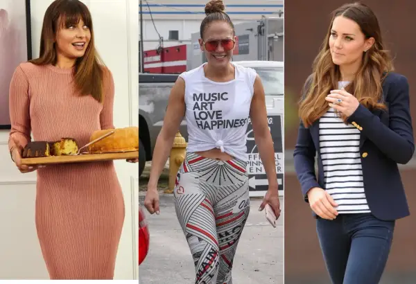 Anna Lewandowska z ciastem, Jennifer Lopez w sportowym stroju i Kate Middleton w marynarce – poznaj sekrety diety aktorek przed wyjściem na czerwony dywan.