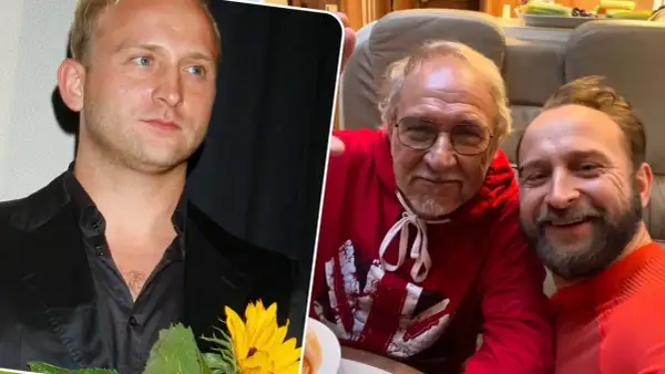 Aktor z lewej i jego ojciec po prawej. Zdjęcie wyjaśnia, skąd wzięły się plotki o rzekomym pokrewieństwie aktora z prezydentem.